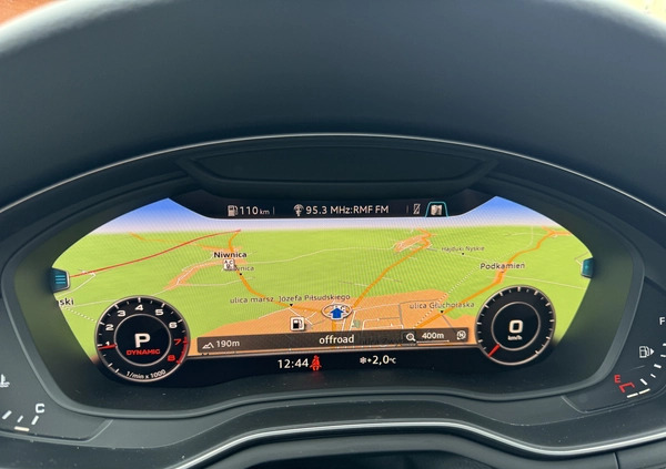 Audi A4 cena 114000 przebieg: 39000, rok produkcji 2019 z Nysa małe 379